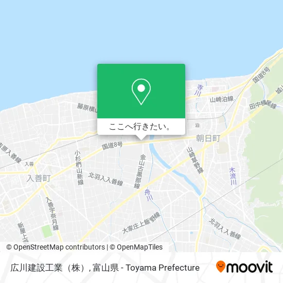 広川建設工業（株）地図