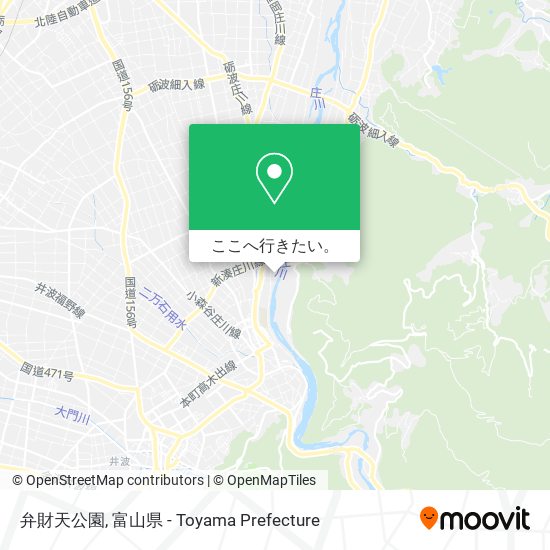 弁財天公園地図