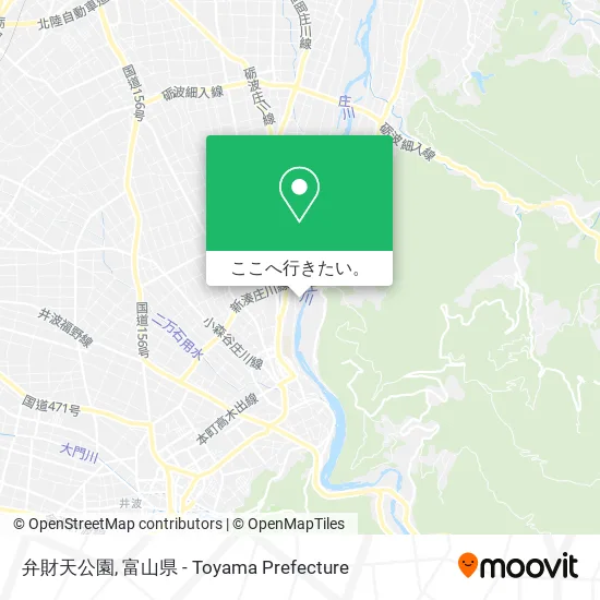 弁財天公園地図