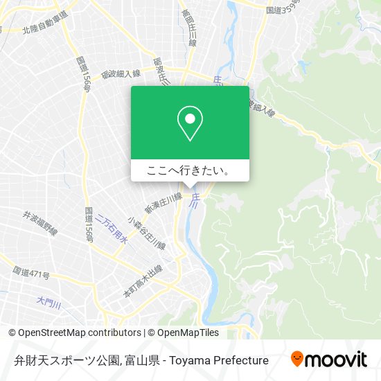 弁財天スポーツ公園地図