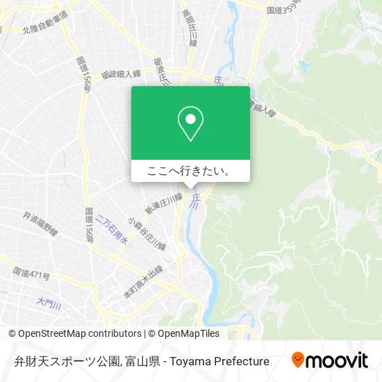 弁財天スポーツ公園地図