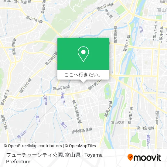 フューチャーシティ公園地図