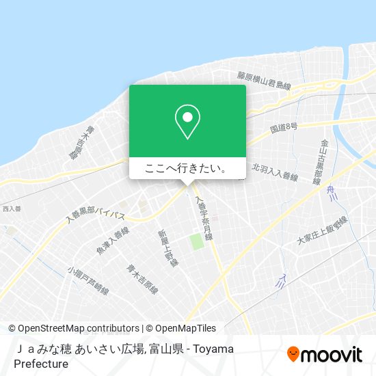 Ｊａみな穂 あいさい広場地図