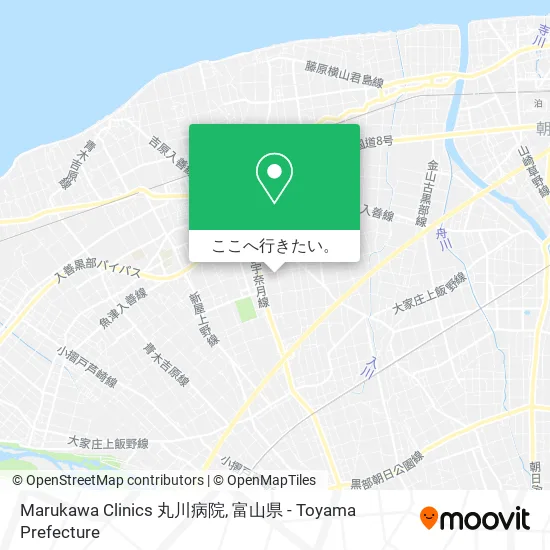 Marukawa Clinics 丸川病院地図
