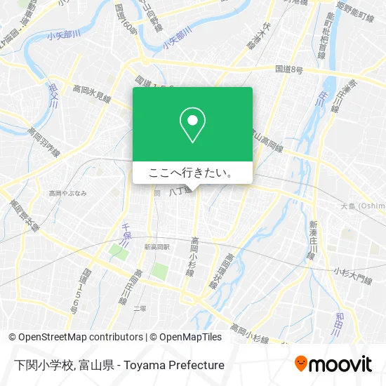 下関小学校地図