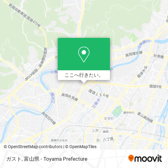 ガスト地図