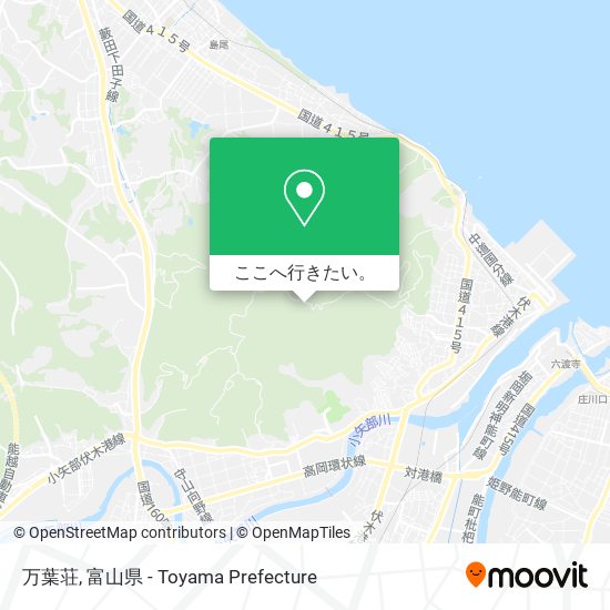 万葉荘地図