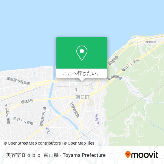 美容室Ｂｏｂｏ地図