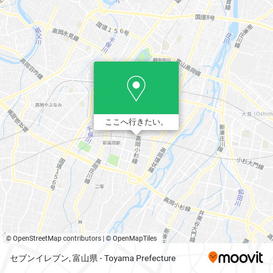 セブンイレブン地図