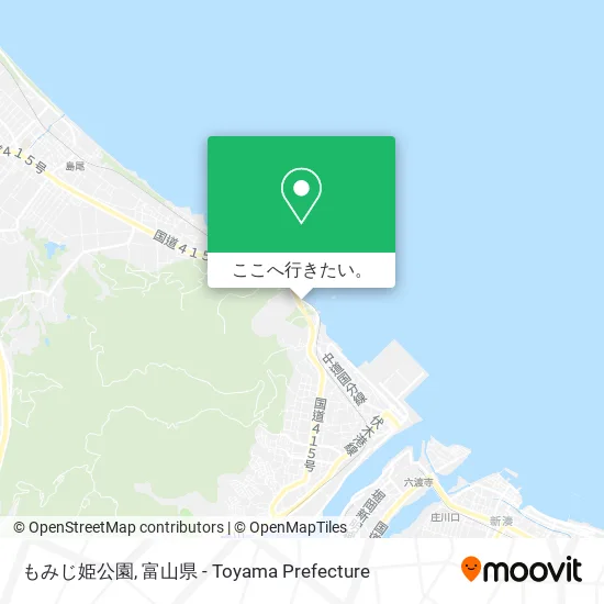 もみじ姫公園地図