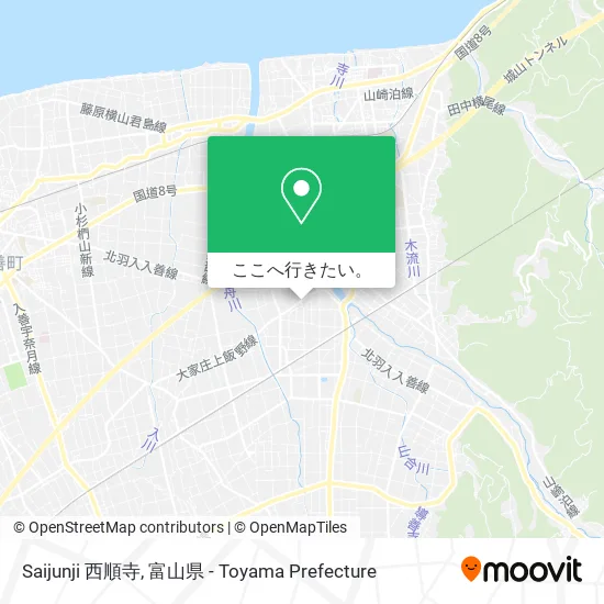 Saijunji 西順寺地図