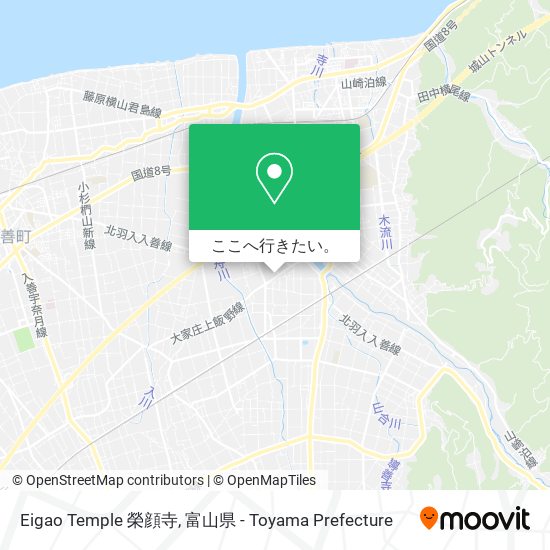 Eigao Temple 榮顔寺地図