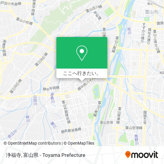 浄福寺地図