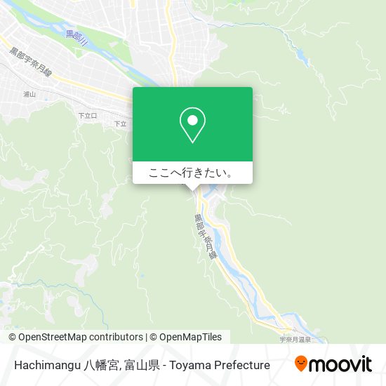 Hachimangu 八幡宮地図