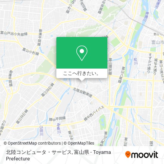 北陸コンピュータ・サービス地図