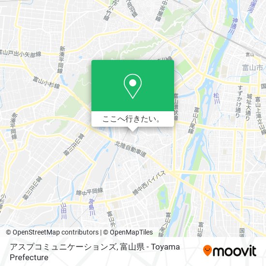 アスプコミュニケーションズ地図