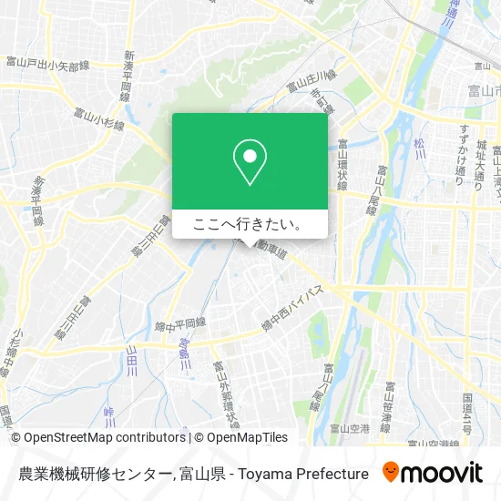 農業機械研修センター地図