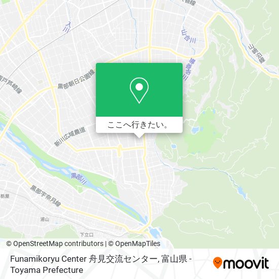 Funamikoryu Center 舟見交流センター地図