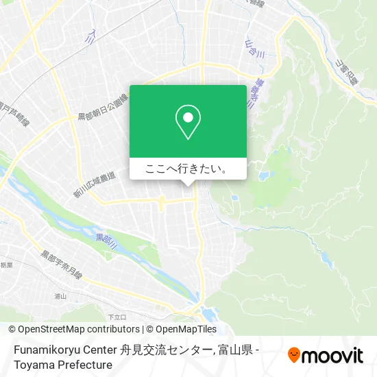 Funamikoryu Center 舟見交流センター地図