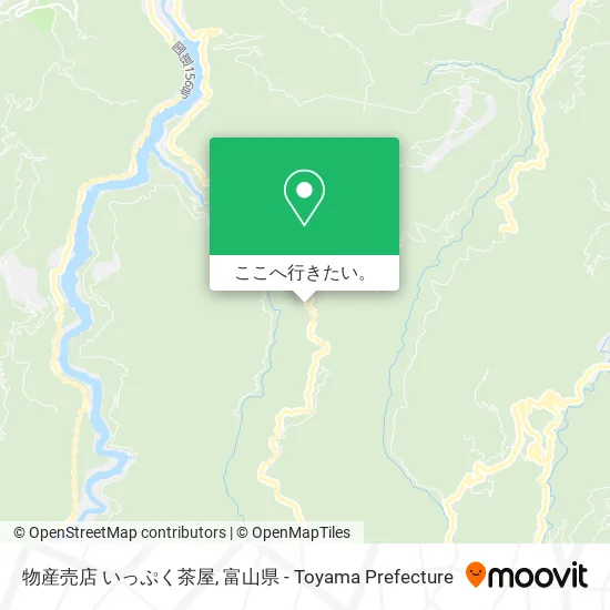 物産売店 いっぷく茶屋地図