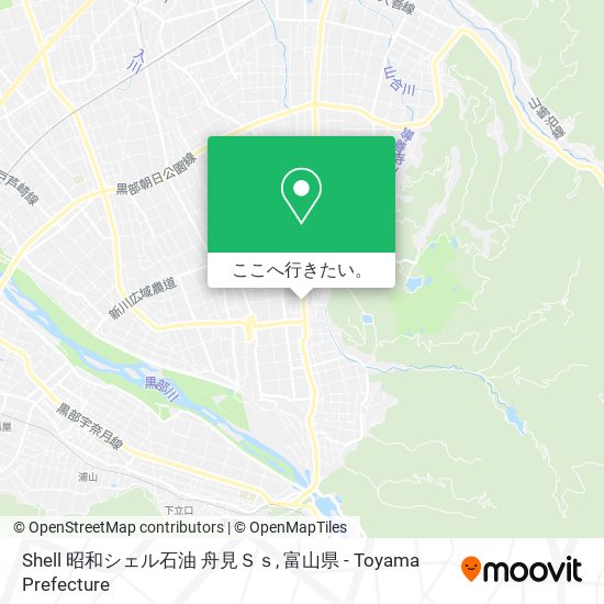 Shell 昭和シェル石油 舟見Ｓｓ地図