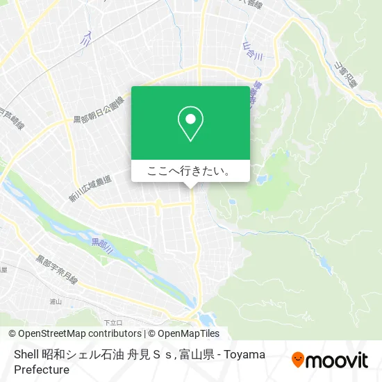 Shell 昭和シェル石油 舟見Ｓｓ地図