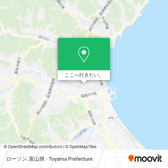 ローソン地図