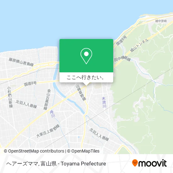 ヘアーズママ地図