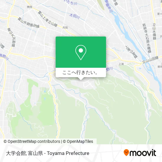 大学会館地図