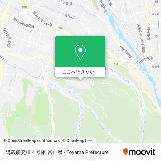 講義研究棟４号館地図