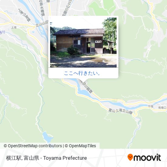 横江駅地図