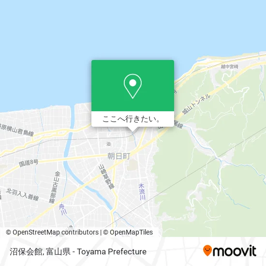 沼保会館地図