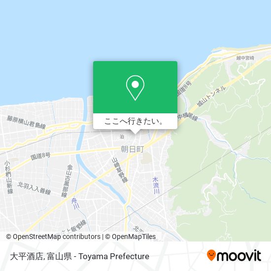 大平酒店地図