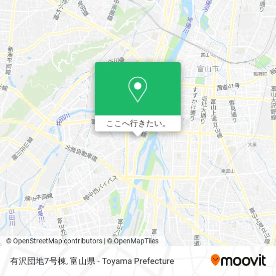 有沢団地7号棟地図