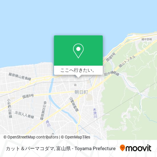 カット＆パーマコダマ地図