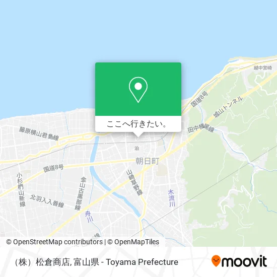 （株）松倉商店地図