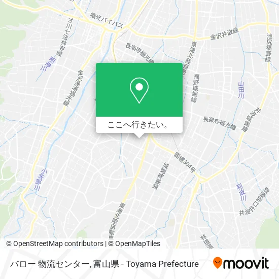 バロー 物流センター地図