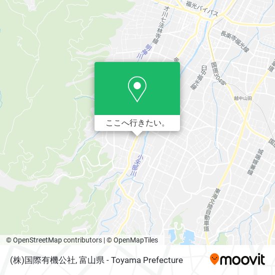(株)国際有機公社地図