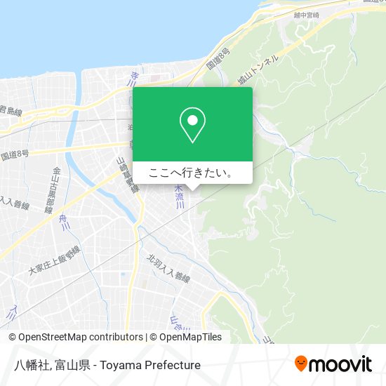 八幡社地図
