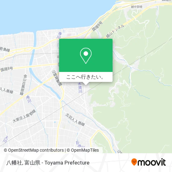 八幡社地図