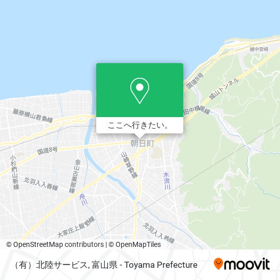 （有）北陸サービス地図