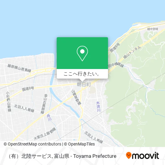 （有）北陸サービス地図