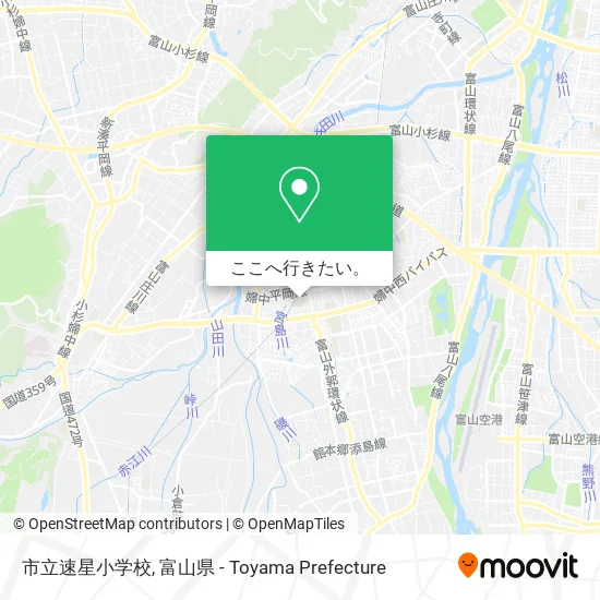 市立速星小学校地図