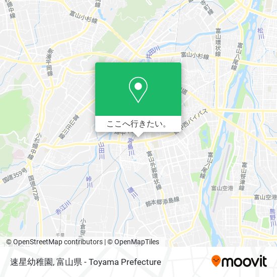 速星幼稚園地図
