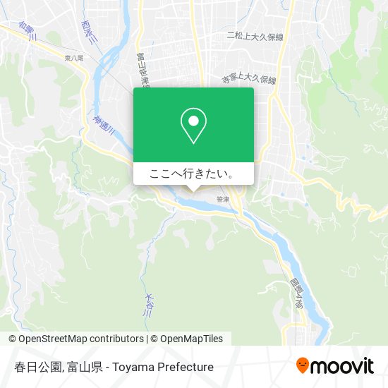 春日公園地図