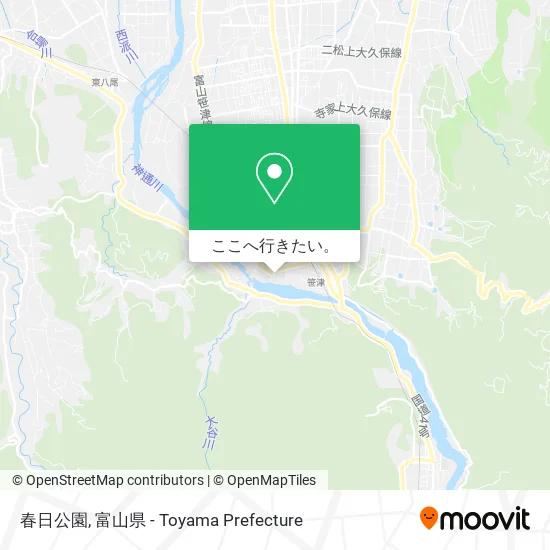 春日公園地図