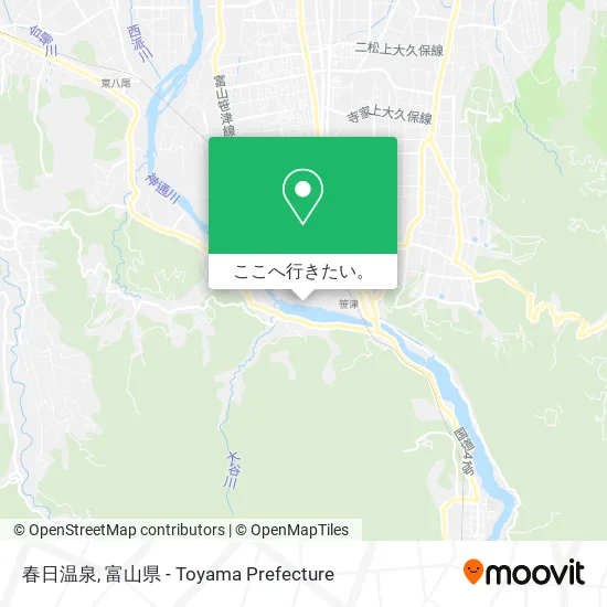 春日温泉地図