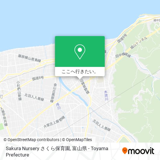 Sakura Nursery さくら保育園地図