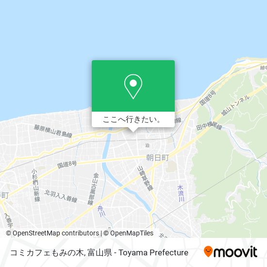 コミカフェもみの木地図