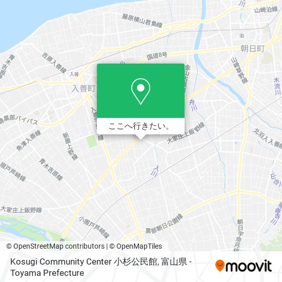 Kosugi Community Center 小杉公民館地図